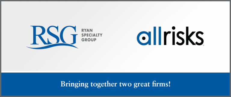 Ryan Specialty Group and All Risks Finalize Merger