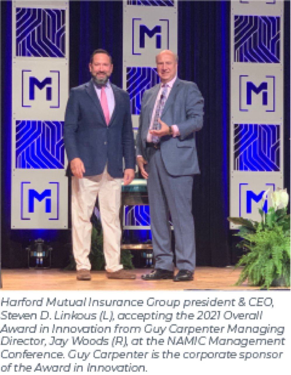 Harford Mutual Insurance Group Wins NAMIC Overall Award In Innovation